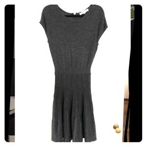 Loft fit and flare dress